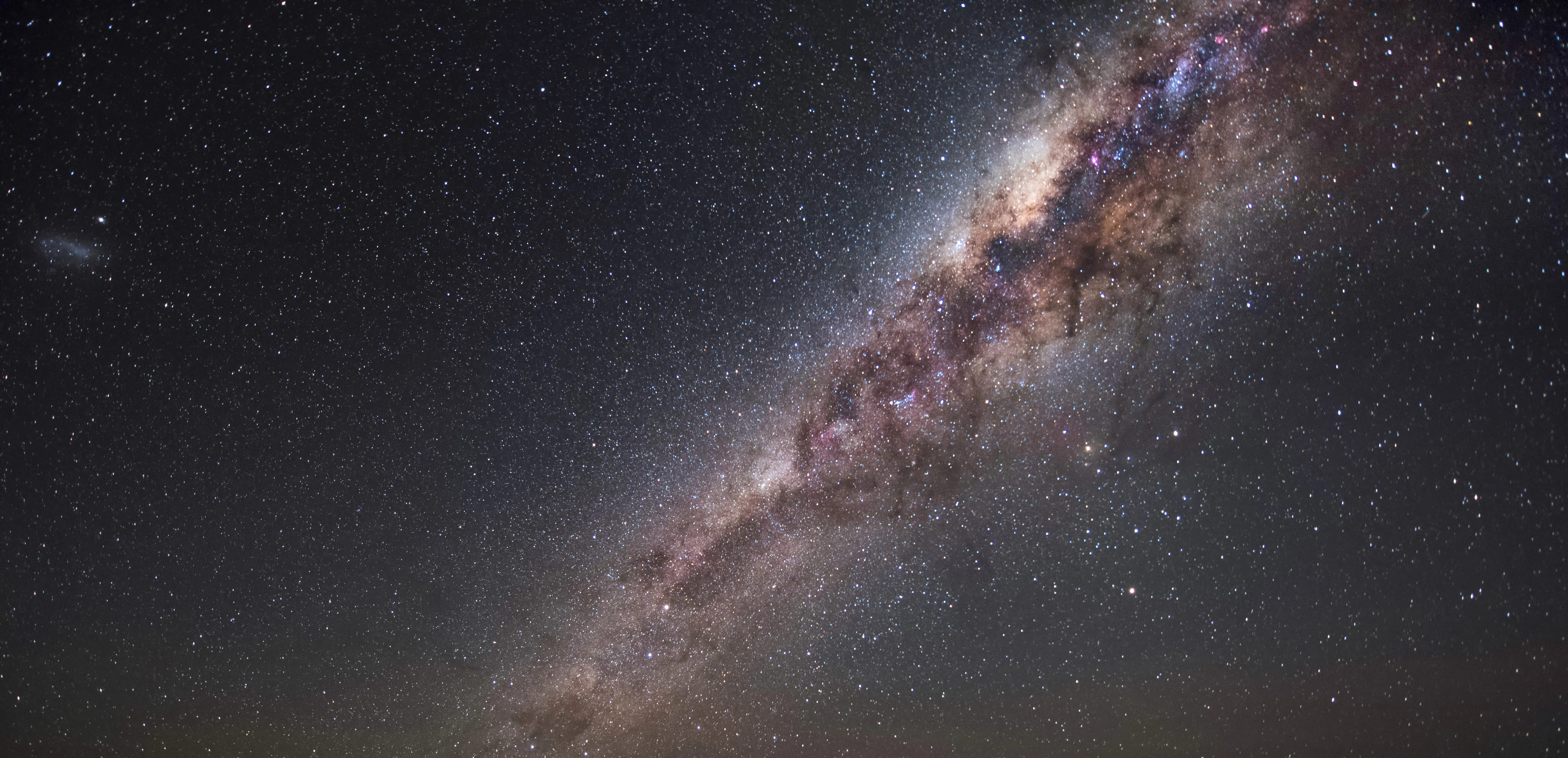 milky way in the sky